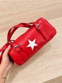 کیف دوشی زنانه استوانه ای کمربندی